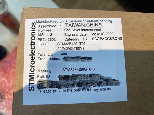 Calidad  STM32F429IGT6  LQFP176  SMDIntegrated Circuits MCU Controller Microcontrol fábrica