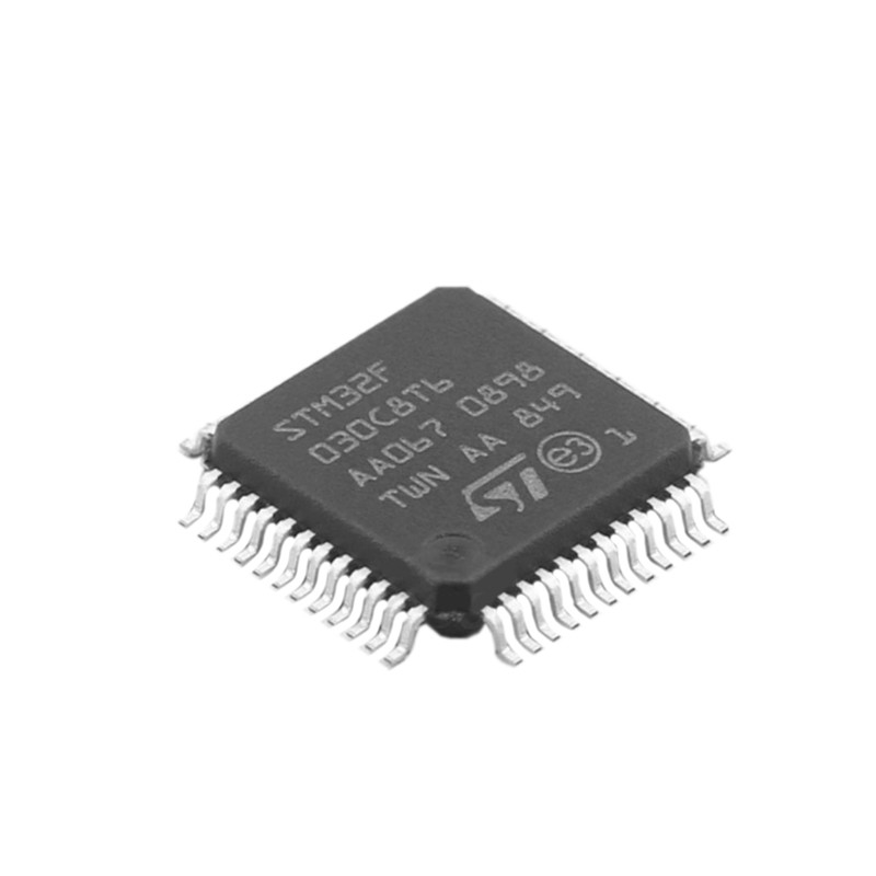 Componentes electrónicos del nuevo del microprocesador MCU de STM32F030C8T6 IC STM32F030C8T6 LQFP48 del MICROCONTROLADOR microcontrol original del RISC