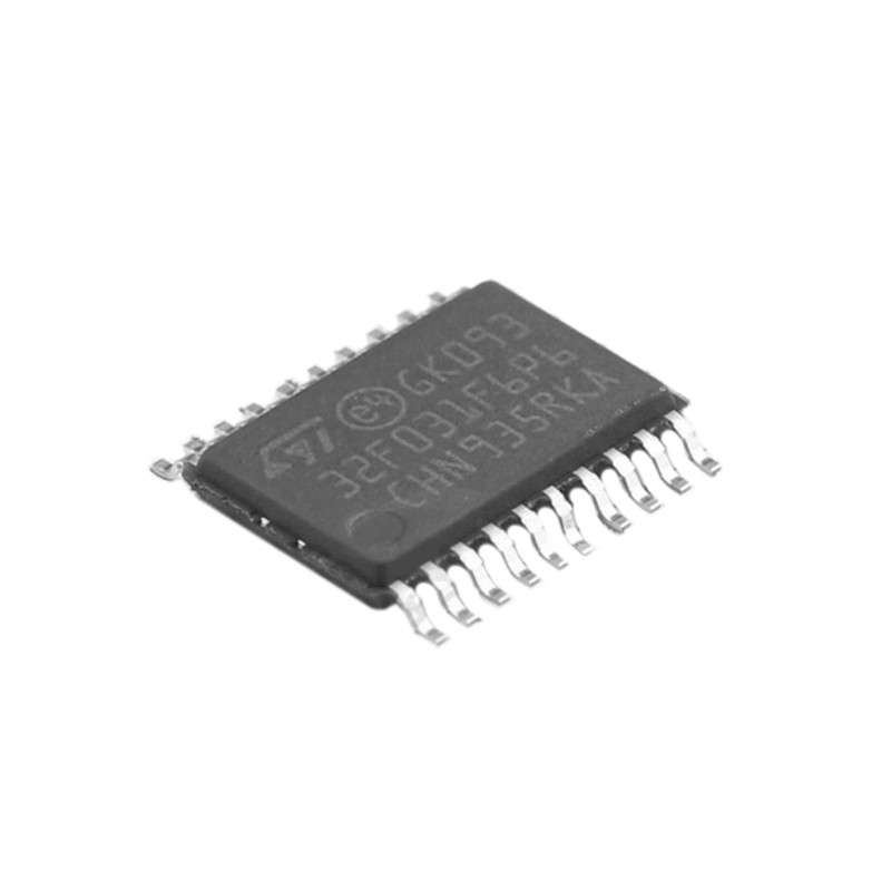 Nuevo chip CI del PWB STM32F031F6P6 TSSOP20 48MHz 32KB del amplificador del probador del circuito integrado del probador STM32F031F6P6