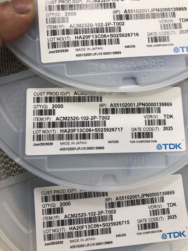Microprocesador IC, original a estrenar del circuito integrado de ACM2520-102-2P-T002 SMD, inusitado