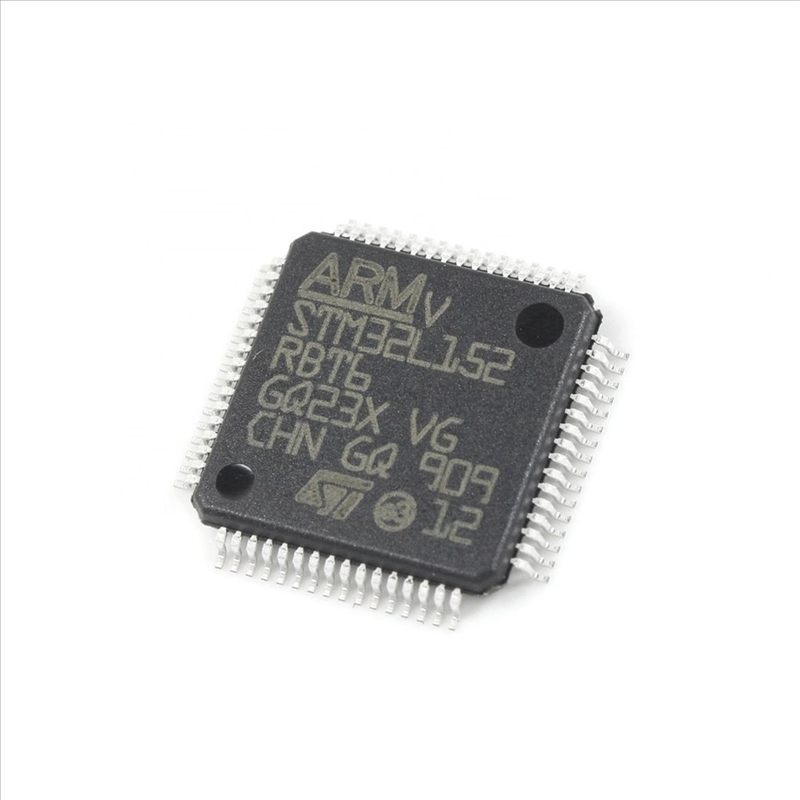 En existencia chip CI DE DESTELLO STM32L152RBT6 de los circuitos integrados 64LQFP de IC MCU 32BIT 128KB de los microcontroladores y de los procesadores