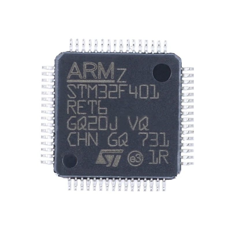 En existencia circuitos integrados DE DESTELLO STM32F401RET6 del componente electrónico 64LQFP de IC MCU 32BIT 512KB de los microcontroladores