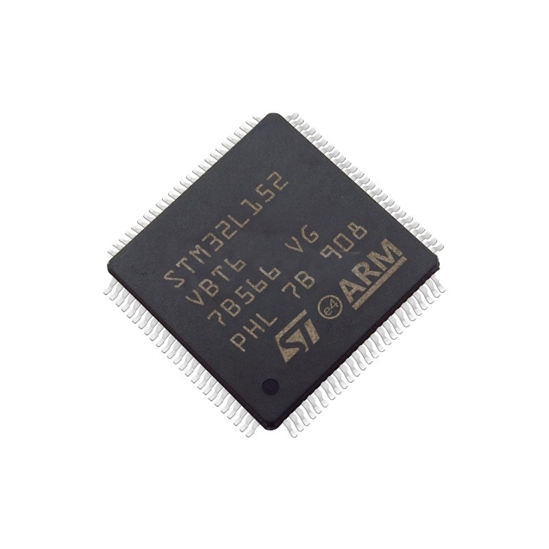 En existencia chip CI DE DESTELLO STM32L152VBT6 de los circuitos integrados 100LQFP de IC MCU 32BIT 128KB de los microcontroladores