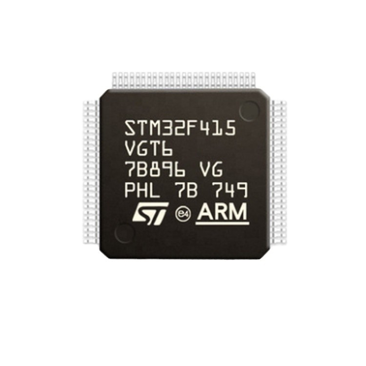 En existencia circuitos integrados DE DESTELLO STM32F415VGT6 del componente electrónico 100LQFP de IC MCU 32BIT 1MB de los microcontroladores