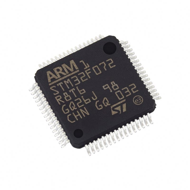 En existencia CHIP CI STM32F072R8T6 del CIRCUITO INTEGRADO de IC MCU QFP64 64KB de los microcontroladores de los circuitos integrados STM32F072R8T6
