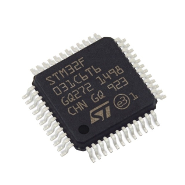En existencia chip CI programable STM32F031C6T6 de los circuitos integrados del FLASH 48LQFP de IC MCU 32BIT 32KB de los microcontroladores