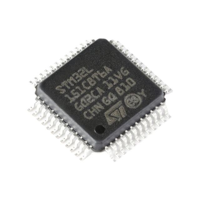 En existencia circuitos integrados DE DESTELLO STM32L151C8T6 del componente electrónico 48LQFP de IC MCU 32BIT 64KB de los microcontroladores
