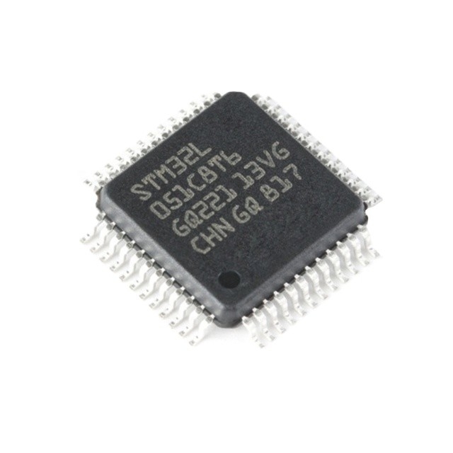 En existencia circuitos integrados DE DESTELLO STM32L051C8T6 del componente electrónico 48LQFP de IC MCU 32BIT 64KB de los microcontroladores