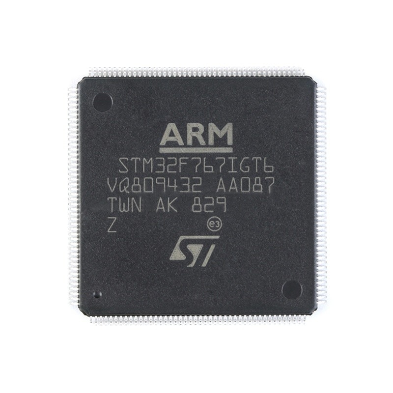 En existencia circuitos integrados DE DESTELLO STM32F767IGT6 del componente electrónico 176LQFP de IC MCU 32BIT 1MB de los microcontroladores
