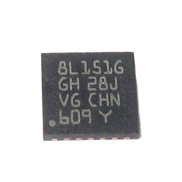 En existencia circuitos integrados DE DESTELLO STM8L151G6U6 del componente electrónico 28UFQFPN de los microcontroladores MCU 8BIT 32KB de STM8L151G6U6T