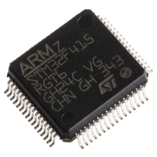 En existencia chip CI DE DESTELLO STM32F415RGT6 de los circuitos integrados 64LQFP de IC MCU 32BIT 1MB de los microcontroladores