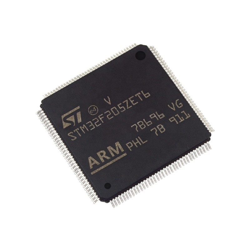 En existencia circuitos integrados DE DESTELLO STM32F205ZET6 del componente electrónico 144LQFP de IC MCU 32BIT 512KB de los microcontroladores