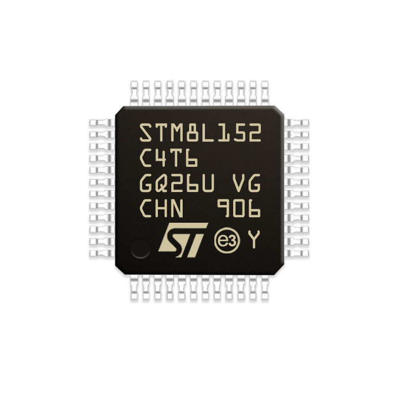 Microcontrolador DE DESTELLO de 8 bits IC STM8S005C6T6 de la serie de Chuangyunxinyuan STM8S005C6T6 MCU 16MHz 32KB 48-LQFP STM