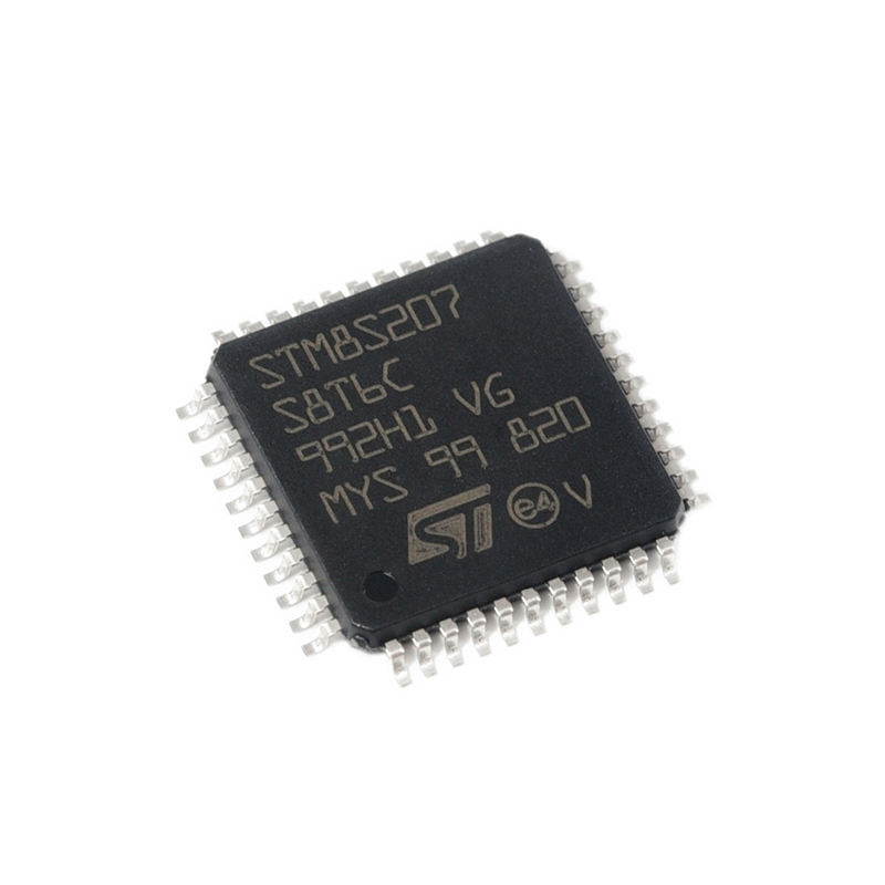 Panel de control electrónico IC Chips Integrated Circuits STM8S207S8T6C de los componentes MCU de Chuangyunxinyuan STM8S207S8T6C LQFP-44