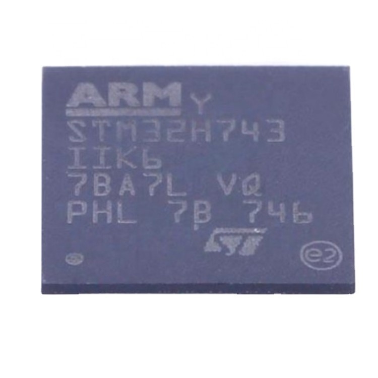 El circuito integrado con mejores ventas STM32H743 BGA de Chuangyunxinyuan salta el sonido IC Chip Gpga Microcontrollers STM32H743IIK6 de MCU
