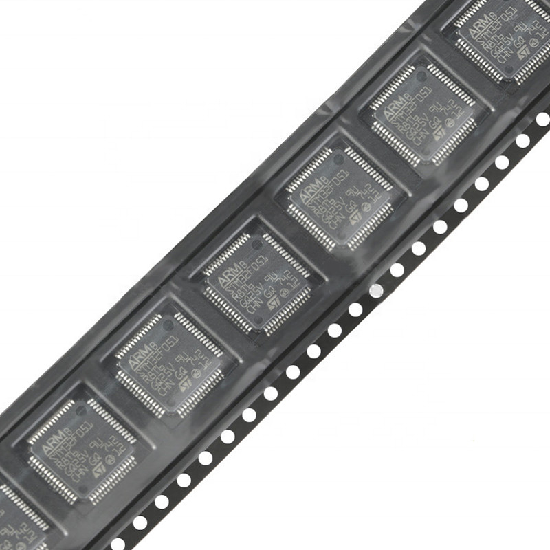 Marca original del FLASH 64LQFP STM32F STM32F051 STM32F051R8T6 de IC MCU 32BIT 64KB del circuito integrado del microcontrolador