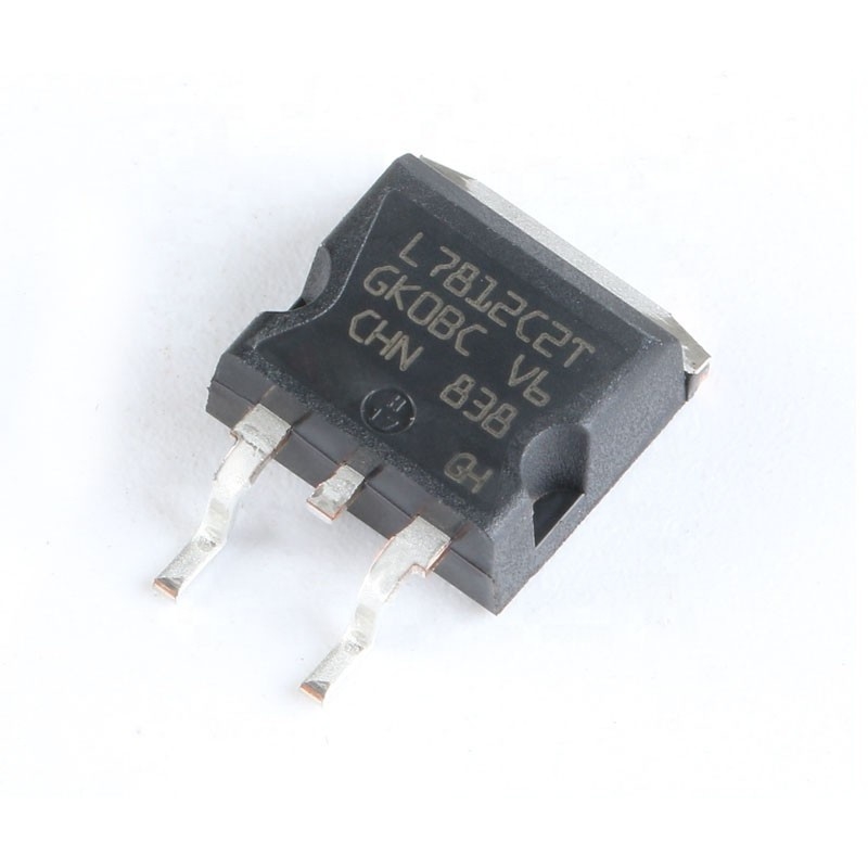 Fuentes eléctricas originales L7812CD2T-TR de los chips CI TO-263 del servicio de la lista de Chuangyunxinyuan BOM nuevas