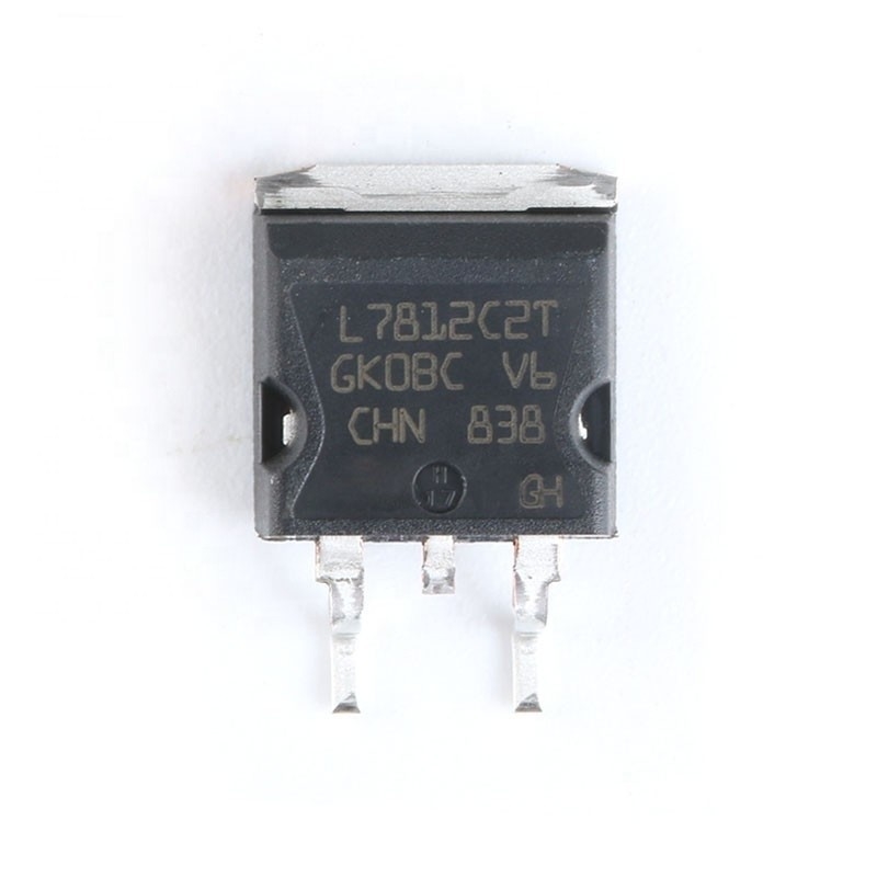 Fuentes eléctricas originales L7812CD2T-TR de los chips CI TO-263 del servicio de la lista de Chuangyunxinyuan BOM nuevas