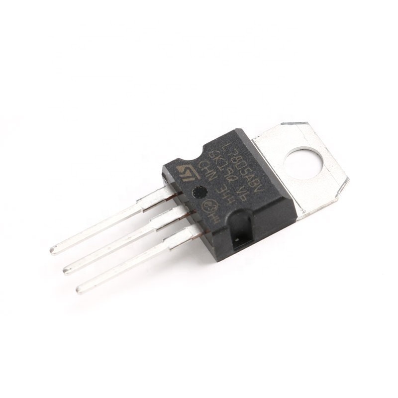 Gestión IC TO-220 L7805A IC Chip Integrated Circuit Electronic Supplies L7805ABV del poder de la original de Chuangyunxinyuan nueva en existencia