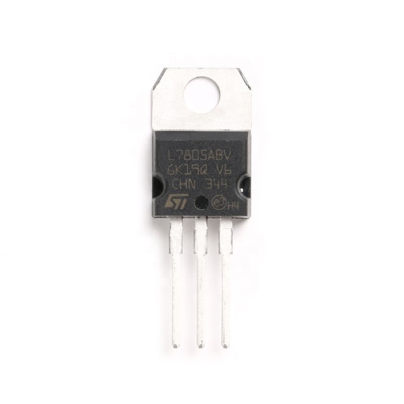 Gestión IC TO-220 L7805A IC Chip Integrated Circuit Electronic Supplies L7805ABV del poder de la original de Chuangyunxinyuan nueva en existencia