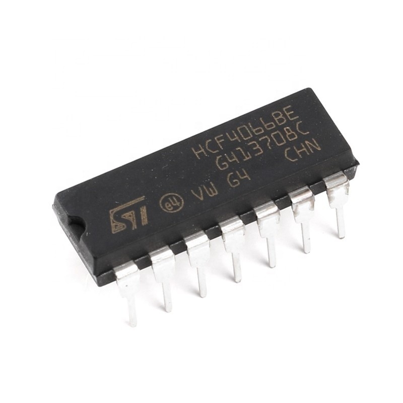 Componente electrónico original DIP14 IC de Chuangyunxinyuan en existencia NUEVO Chip Integrated Circuit Electric Supplies HCF4066BEY