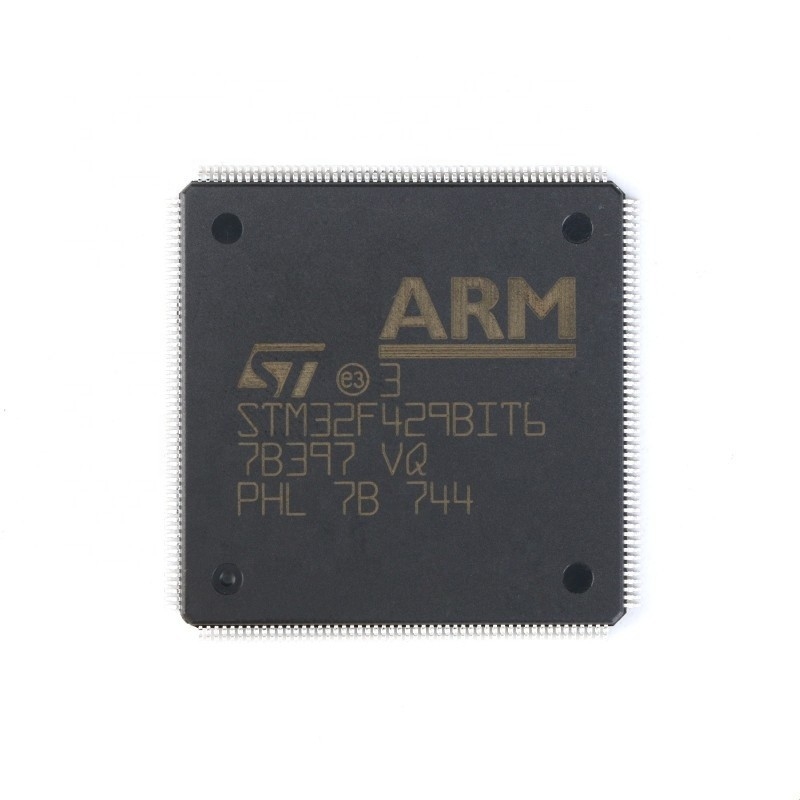 Original componente de 32 bits en existencia LQFP208 STM32F429BIT6 del microcontrolador de la electrónica 512KB 208-LQFP del ARM Cortex M4 MCU de Chuangyunxinyuan