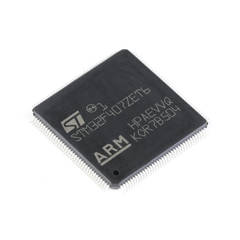 Original eléctrica de 32 bits en existencia STM32F407ZET6 del microcontrolador de las fuentes del ARM Cortex M4 MCU 512KB 144-LQFP de Chuangyunxinyuan STM32