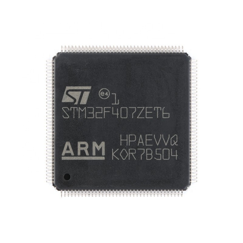 Original eléctrica de 32 bits en existencia STM32F407ZET6 del microcontrolador de las fuentes del ARM Cortex M4 MCU 512KB 144-LQFP de Chuangyunxinyuan STM32