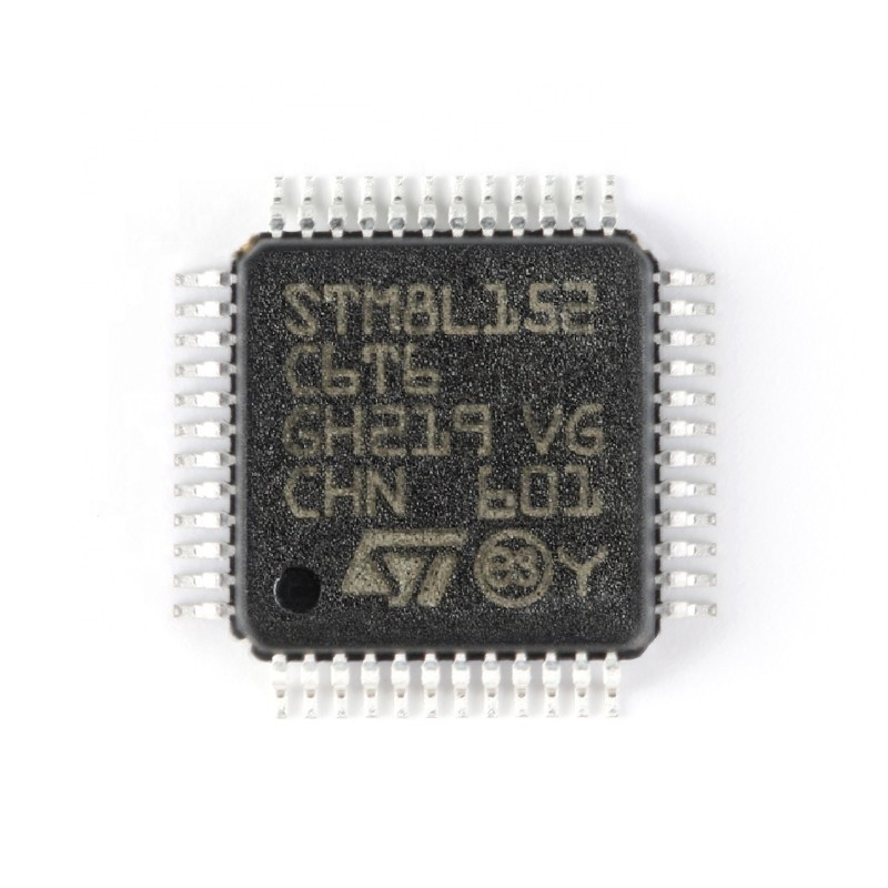 Electrónica componente eléctrica DE DESTELLO STM8L152C6T6 de fuentes del CHIP CI MCU 8BIT 32KB 48LQFP STM de Chuangyunxinyuan EN EXISTENCIA