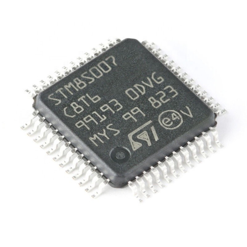 Microcontrolador DE DESTELLO nuevo y original 48LQFP STM8S007C8T6 de Chuangyunxinyuan de IC MCU 8BIT 64KB NUEVO