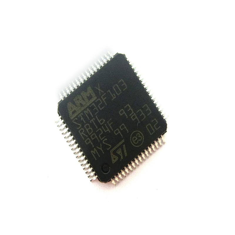 Perno de destello de 32 bits 2.5v/3.3v 64 Lqfp del M3 Risc 128kb del brazo Stm32f1 de STM32F103RBT6 Mcu Ic