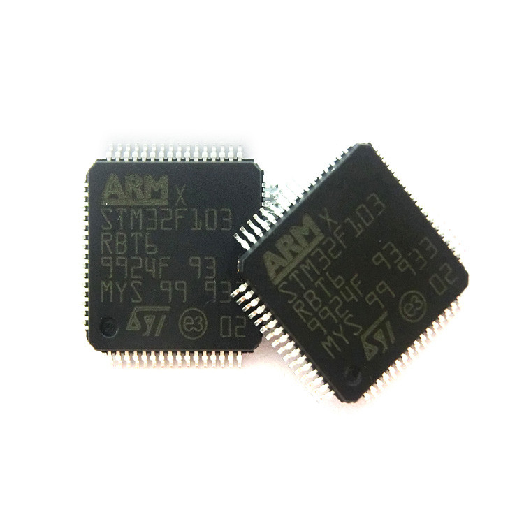 Perno de destello de 32 bits 2.5v/3.3v 64 Lqfp del M3 Risc 128kb del brazo Stm32f1 de STM32F103RBT6 Mcu Ic