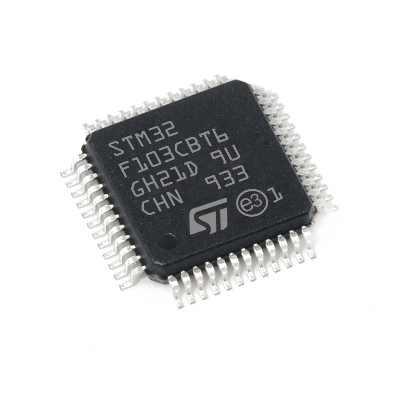 MICROPROCESADOR original a estrenar de IC STM32F103CBT6 del microcontrolador del circuito integrado de los componentes electrónicos