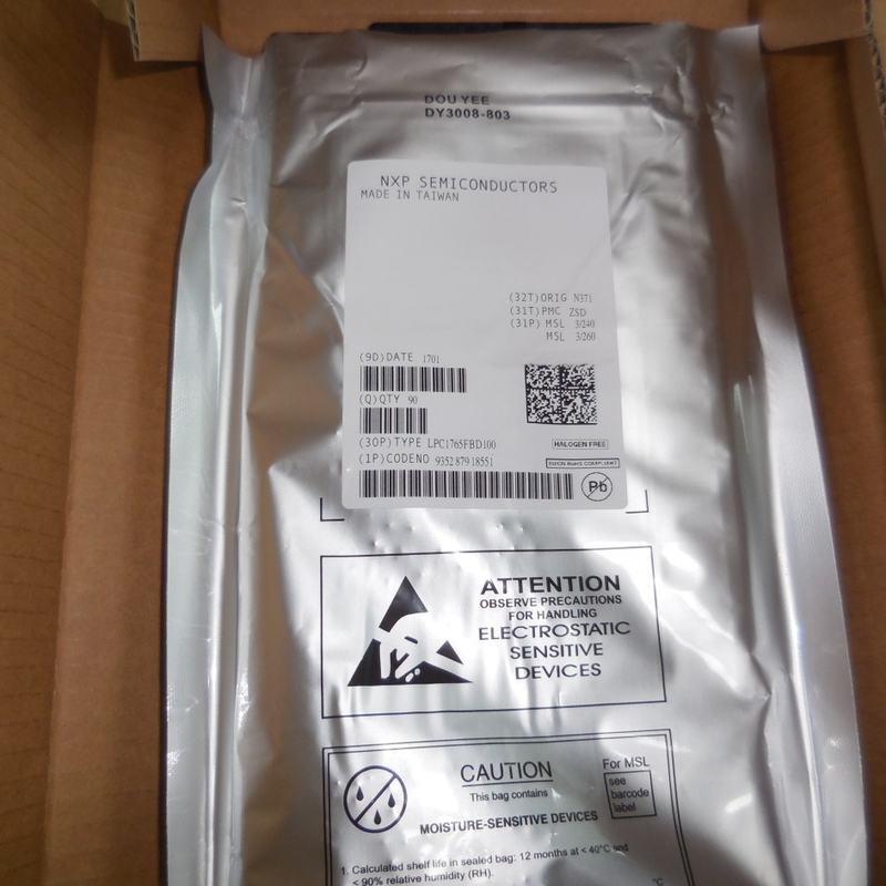 LPC1765FBD100   Original a estrenar del microcontrolador de IC del microprocesador del circuito integrado QFP100 inusitada