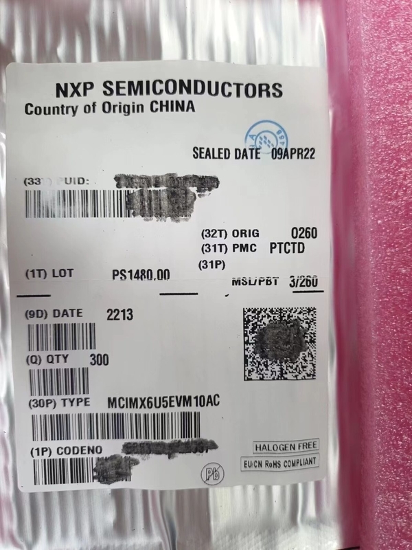 MCIMX6U5EVM10AC      BGA-624   Original a estrenar del microcontrolador de IC del microprocesador del circuito integrado inusitada